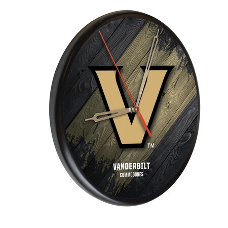 Vanderbilt University 13 Solid Wood Clock